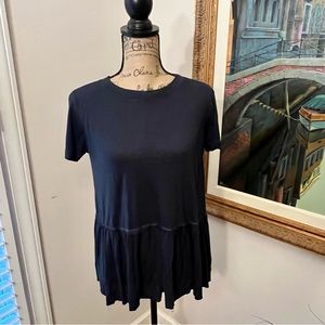 Truly Madly Deeply short sleeve peplum top - from Urban outfitters - S